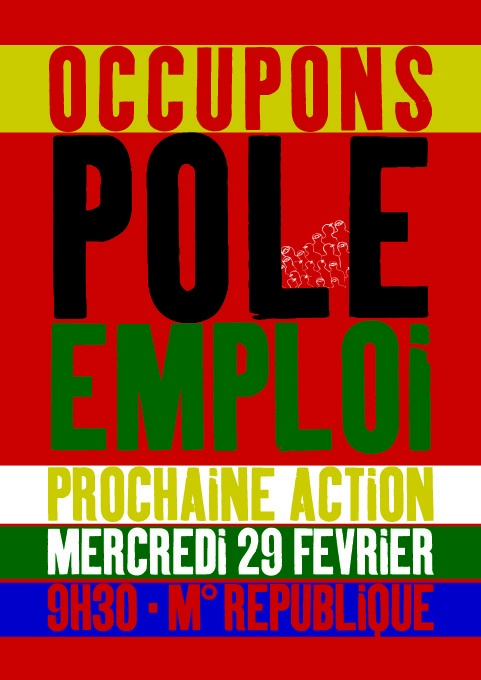 occupons pole emploi - mercredi 29 février 9h30