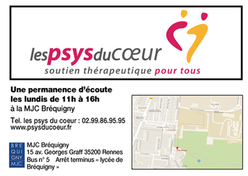 psys du coeur à la MJC Béquigny rennes - thérapie gratuite