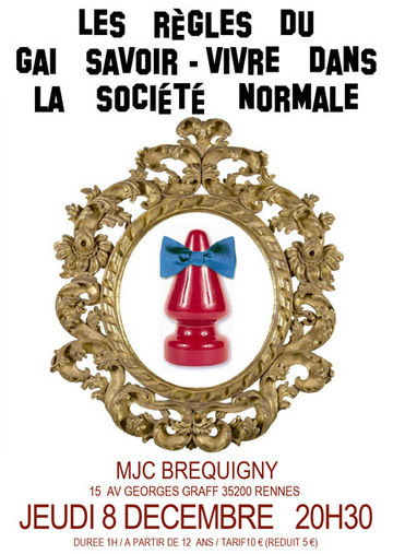 theatre conference sur homophobie cie demons et merveilles mjc brequigny rennes bretagne france spectacle