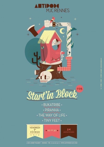 Start'in block 18