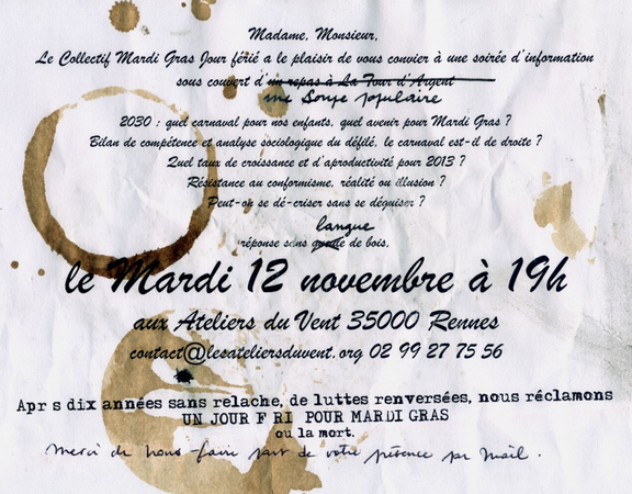 invitation soupe populaire